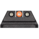 Night Fision Standard Height Night Sight Set, Walther PPQ/PDP/PPQ M2, Orange Front Ring, WAL-276-003-OGZG