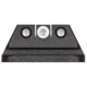 Night Fision Standard Height Night Sight Set, Walther PPQ/PDP/PPQ M2, White Front Ring, U Notch Rear, WAL-276-007-WGZG