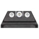 Night Fision Standard Height Night Sight Set, Walther PPQ/PPQ M2, White Front Ring, U Notch White Rear Rings, WAL-276-007-WGWG