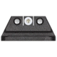 Night Fision Standard Height Night Sight Set, Walther PPQ/PDP/PPQ M2, White Front Ring, WAL-276-003-WGZG