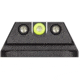 Night Fision Standard Height Night Sight Set, Walther PPQ/PDP/PPQ M2, Yellow Front Ring, U Notch Rear, WAL-276-007-YGZG