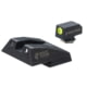 Night Fision Tritium Front Night Sight Set, SAR 9, Yellow Front, Black, SAR-301-003-YGZG