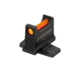 Night Fision Optic Height Fiber Sight Set, Sig P320 w/ RMR/507c/SRO, Red Front, Black, SIG-183-345-332-RFZX