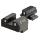 Night Fision Optics Ready Stealth Night Sight Set for Canik Mete SF and TP9 Pistols w/ Black Front Ring, Black, One Size, CNK-029-187-250-ZGZG