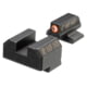 Night Fision Optics Ready Stealth Night Sight Set for Canik Mete SF and TP9 Pistols w/ Orange Front, Blank Rear, Black, One Size, CNK-029-187-250-OGZX