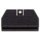 Night Fision Optics Ready Stealth CZ Night Sight Set, CZ P-10 C/F/S, Black Front Ring, Blank Rear Sight, CZU-077-286-355-ZGZX