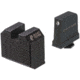 Night Fision Optics Ready Stealth Glock Night Sight Set, Glock 48 w/ RMRcc, Black Front Ring, Blank Rear Sight, GLK-005-465-488-ZGZX