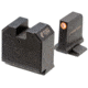 Night Fision Optics Ready Stealth Smith &amp; Wesson Night Sight Set, S&amp;W M&amp;P w/ DPP/509t/Acro, Orange Front Ring, Blank Rear Sight, SAW-205-464-560-OGZX