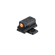 Night Fision Optics Ready Stealth Night Sight Set for Sig P365/507k w/ Orange Front Ring, Black, One Size, SIG-180-240-238-OGZG