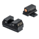 Night Fision Optics Ready Stealth Night Sight Set for Sig P365/507k w/ Orange Front Ring, Black, One Size, SIG-180-240-238-OGZG