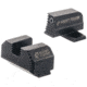 Night Fision Optics Ready Stealth Springfield Armory Night Sight Set, Springfield Hellcat OSP/XD-S w/ 507k, Black Front Ring, Blank Rear Sight, SPR-229-248-268-ZGZX