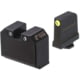 Night Fision Optics Ready Stealth Night Sight Set, Walther PDP w/ DPP/509t/Romeo Pro, Yellow Front Ring , WAL-277-469-494-YGZG