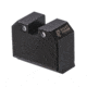 Night Fision Optics Ready Stealth Night Sight Set, Glock 17/19/34 w/ DPP/509t/Romeo Pro, Orange Front, Black, GLK-001-469-494-OGZG