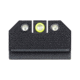 Night Fision Optics Ready Stealth Night Sight Set, Glock 43/43x w/ 507k, Yellow Front, Black, GLK-003-290-297-YGZG