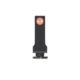 Night Fision Optics Ready Stealth Night Sight Set, Glock 43/43x w/ RMRcc, Orange Front, Black, GLK-003-465-472-OGZG