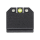 Night Fision Optics Ready Stealth Night Sight Set, Glock 43/43x w/ RMRcc, Yellow Front, Black, GLK-003-465-472-YGZG