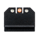 Night Fision Optics Ready Stealth Night Sight Set, S&amp;W M&amp;P w/ RMR/507c/SRO, Orange Front, Black, SAW-205-311-402-OGZG