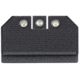 Night Fision Optics Ready Stealth Night Sight Set, Walther PDP, Black Front, Black Rear, Green Tritium, WAL-277-330-353-ZGZG