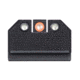 Night Fision Optics Ready Stealth Night Sight Set, Walther PDP/PPQ w/ RMR/507c/508t, Orange Front, Black, WAL-277-290-313-OGZG