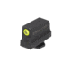 Night Fision Optics Ready Stealth Night Sight Set, Walther PDP/PPQ w/ RMR/507c/508t, Yellow Front, Black, WAL-277-290-313-YGZG