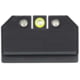 Night Fision Optics Ready Stealth Walther Night Sight Sets, Walther PDP/PPQ w/ RMR/507C/508T, Orange Front, WAL-277-330-353-YGZG