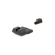 Night Fision Perfect Dot Accur8 Front Night Sights w/ Square Notch Rear for CZ-USA, Orange Front w/ Green Tritium - Black Rear w/ Gree, fits P-10C, CZU-077-015-OGZG