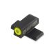 Night Fision Perfect Dot Front Night Sight Only, Yellow Front w/Green Tritium, Fits Sig Sauer 9mm &amp; .357 Caliber P-Series Pistols, SIG-178-001-YGXX
