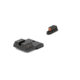Night Fision Perfect Dot Front Night Sights w/ Square Notch Rear for CZ-USA, Orange Front w/ Green Tritium - Black Rear w/ Gree, fits P-10 C, CZU-077-003-OGZG