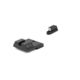Night Fision Perfect Dot Front Night Sights w/ Square Notch Rear for CZ-USA, White Front w/ Green Tritium - Black Rear w/ Green, fits P-10 C, CZU-077-003-WGZG