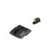 Night Fision Perfect Dot Front Night Sights w/ Square Notch Rear for CZ-USA, Yellow Front w/ Green Tritium - Black Rear w/ Gree, fits P-07 &amp; P-09, CZU-076-003-YGZG