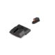 Night Fision Perfect Dot Front Night Sights w/ U Notch Rear for CZ-USA, Orange Front w/ Green Tritium - Black Rear w/ Gree, fits P-07 &amp; P-09, CZU-076-007-OGZG