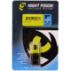 Night Fision Perfect Dot Front Night Sights w/ U Notch Rear for CZ-USA, Yellow Front w/ Green Tritium - Black Rear w/ Gree, fits P-10 C, CZU-077-007-YGZG