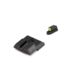Night Fision Perfect Dot Front Night Sights w/ U Notch Rear for CZ-USA, Yellow Front w/ Green Tritium - Black Rear w/ Gree, fits P-07 &amp; P-09, CZU-076-007-YGZG