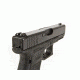 Night Fision Perfect Dot Night Sight Set w/Front, Square Rear, White w/Green Tritium, Glock 42/43, GLK-003-003-WGWG