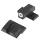 Night Fision Perfect Dot Night Sight Set w/Front, U Rear, White Front w/Green Tritium, Black Rear w/Green Tr, Fits Springfield XD-S &amp; XD-E, SPR-228-007-WGZG
