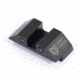 Night Fision Perfect Dot Night Sight Set w/Front, U Rear, Yellow Front w/Green Tritium, Blank Rear, Fits Glock 42/43, GLK-003-014-YGZX