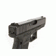 Night Fision Perfect Dot Night Sight Set w/White Front, Square Black Rear, w/Green Tritium, Glock 17/17L/19/22-28/31-35/37-39, GLK-001-003-WGZG
