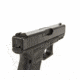 Night Fision Perfect Dot Night Sight Set w/White Front, Square Black Rear, w/Green Tritium, Glock 42/43, GLK-003-003-WGZG