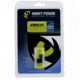 Night Fision Perfect Dot Suppressor Height Night Sight Set w/Front, Square Rear, White w/Green Tritium, Glock 17/17L/19-41, GLK-004-003-WGWG