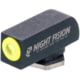 Night Fision Tritium Front Sight for Taurus G3c/GX4 w/ Yellow Ring, Black, One Size, TAU-253-001-YGXX