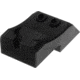 Nighthawk Custom Heinie Slant Pro Black Rear Sight, Novak Cut, .125, EZ Lock, SI0041-EZ