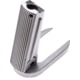 Nighthawk Custom Mainspring Housing, Gov., Flat, w/Mag Well Checkered 25 LPI, Stainless, Fully Machined, SP0238