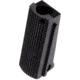 Nighthawk Custom Mainspring Housing, Officer Flat, Checkered 25 LPI, Carbon, Fully Machined, SP0240