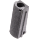 Nighthawk Custom Mainspring Housing, Officer Flat, Checkered 25 LPI, Stainless, Fully Machined, SP0240-S