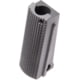 Nighthawk Custom Mainspring Housing, Officer Flat, Checkered 25 LPI, Stainless, Fully Machined, SP0240-S