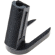 Nighthawk Custom Mainspring Housing, Officer Flat, Serrated w/Magwell, Carbon, Fully Machined, SP0243
