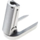 Nighthawk Custom Mainspring Housing, Officer Flat, Serrated, w/Magwell, Stainless, Fully Machined, SP0245