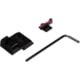 Nighthawk Custom Sight Kit Fiber Optic .200, Heinie Ledge Black Rear Sight, Novak Cut, SKI01709
