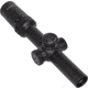NightStar 1-6x24mm 30mm Tube Rifle Scope, First Focal Plane, Illuminated Reticle, Black, NS11038F2