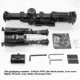 NightStar 1-10x24mm LPVO 30mm Tube Riflescope, First Focal Plane Scope w/Bipod Combo